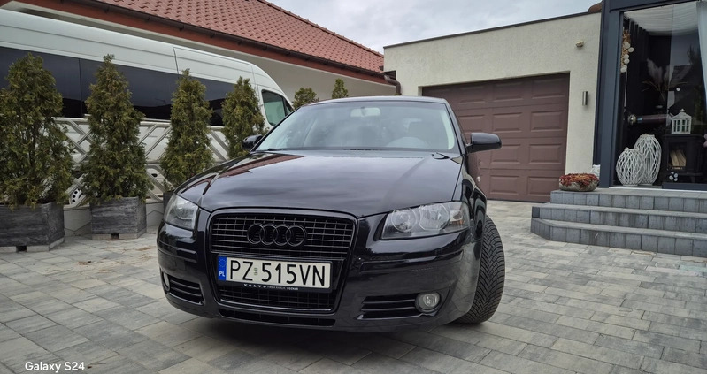 Audi A3 cena 17500 przebieg: 156180, rok produkcji 2007 z Kamień Krajeński małe 56